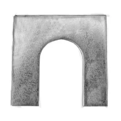 1/16" Thick Shim – 1-1/8" × 1-1/8" With 1/2" Slot #5076 1