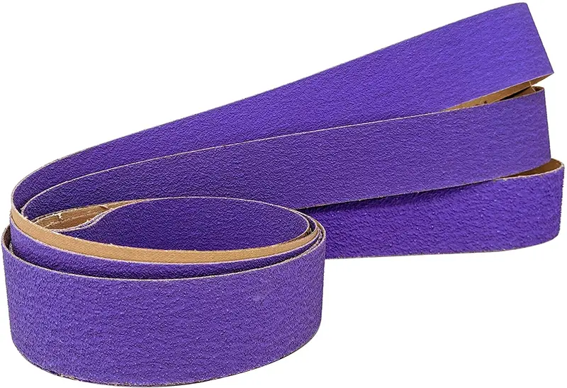 1/2-Inch X 18-Inch Purple Abrasive Belt, Grit #40 (Pack Of 10), Model 994103 1