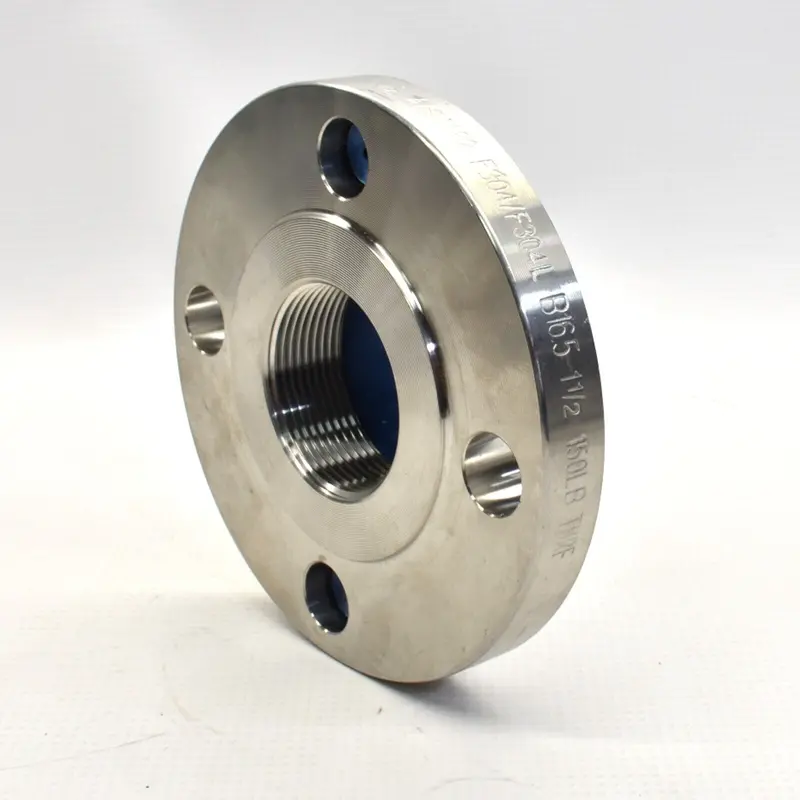 1.5-Inch Class 150 Stainless Steel Pipe Flange (Astm A182 F304, Asme B16.5) 1