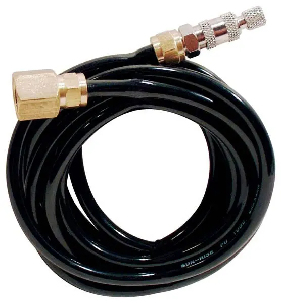1/8-Inch Id × 10-Foot Air Hose With Coupler – Lightweight, Kink-Resistant (Model 132-10) 1
