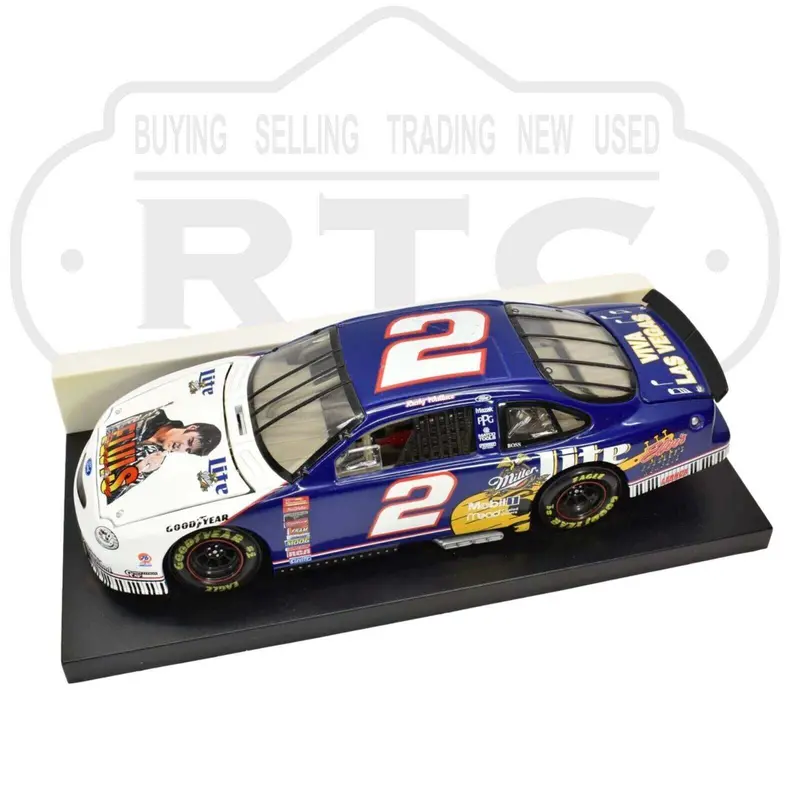 1:24 Scale Rusty Wallace Nascar Die-Cast By Action – Elvis Miller Light Edition 1