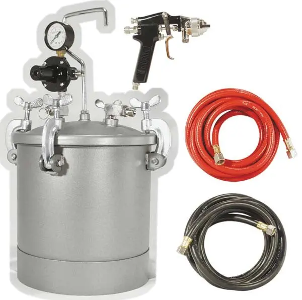 2.25-Gallon Pressure Paint Pot – Portable Spray System For Industrial Coatings 1