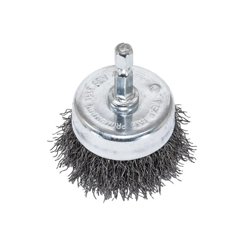2-Inch Wire Cup Brush – 1/4" Shank, Coarse Wire, Model 1841 1