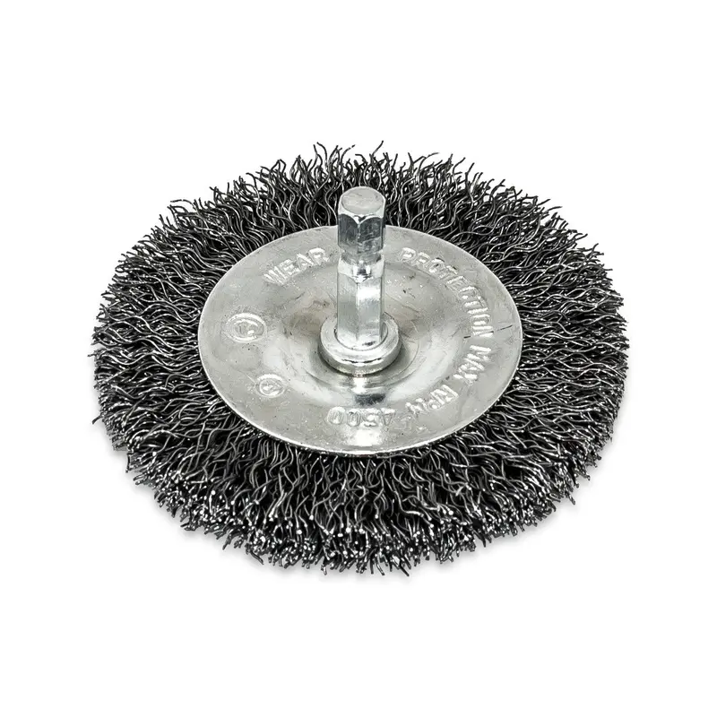 3-Inch Coarse-Wire Cup Brush With 1/4-Inch Shank 1