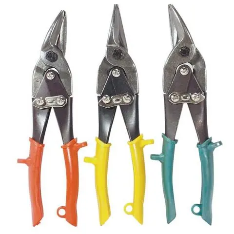 3-Piece Aviation Snips Set – Straight, Left, And Right Cut 1