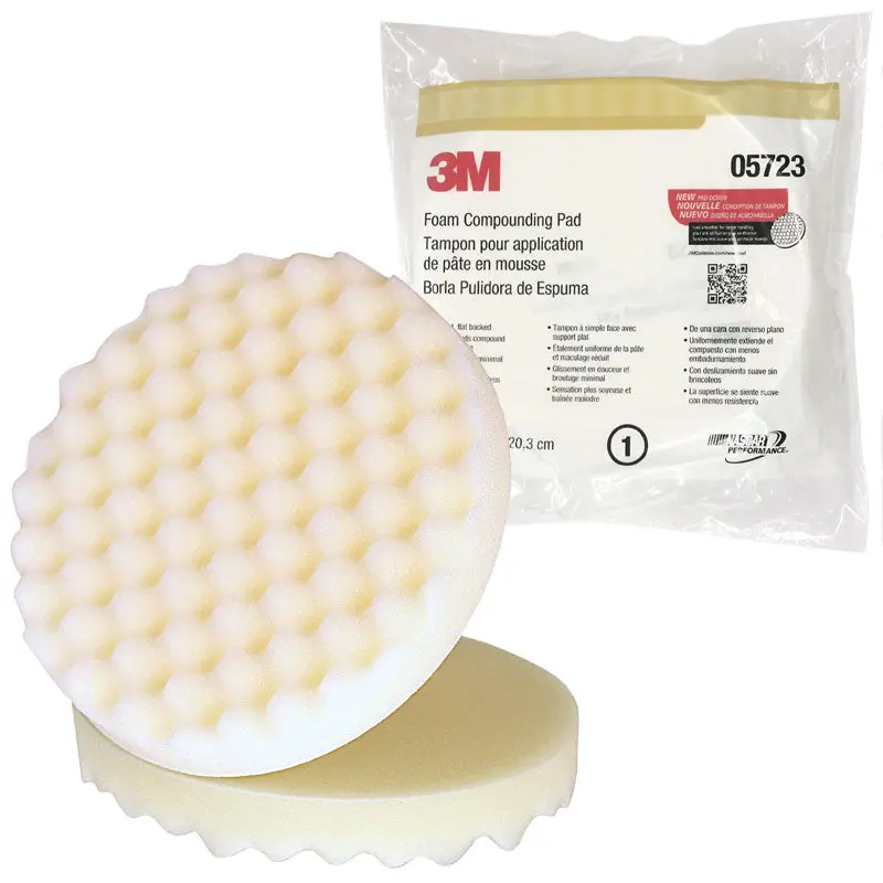 3M Foam Compounding Pad – 8-Inch Diameter, Model 05723 1