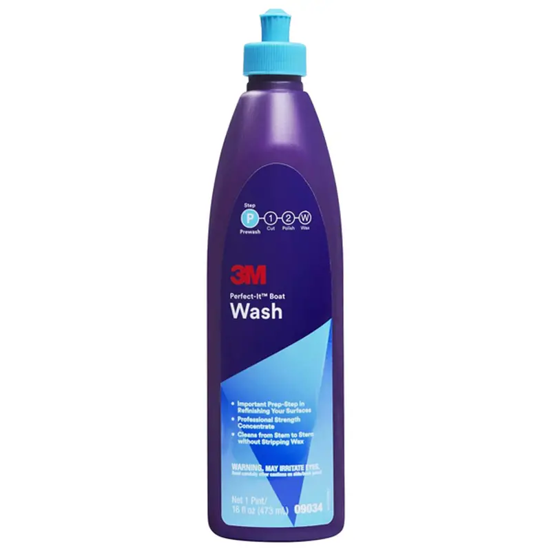 3M Perfect-It Boat Wash – 16 Fl Oz Concentrated Marine Cleaner (Sku 09034) 1