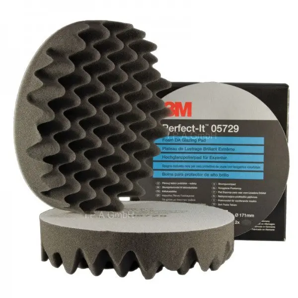 3M Perfect-It Da Glazing Pad – 6.25-Inch Dual-Action Pad For Flawless Surface Preparation 1
