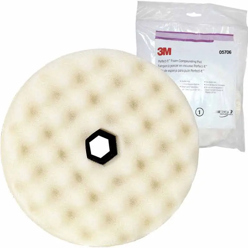 3M Perfect-It Foam Compounding Pad – 8-Inch, Model 05706 1