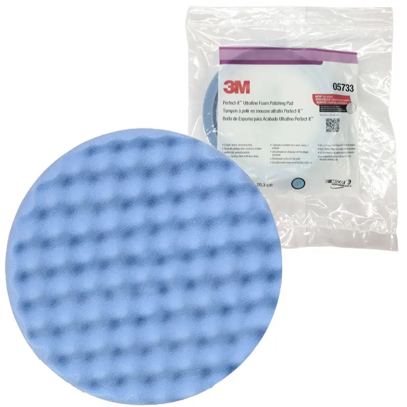 3M Perfect-It Ultrafine Polishing Pad, 8-Inch Diameter (Model 05733) 1