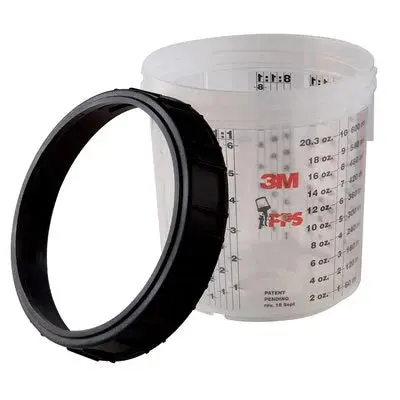 3M Pps Cup And Collar System, Standard Size, Model 16001 1