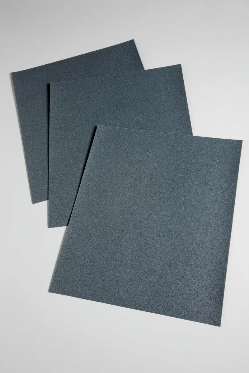 3M Wetordry Paper Sheet 431Q – 120 C-Weight, 9 In × 11 In, 50-Sheet Box (Model 02016) 1