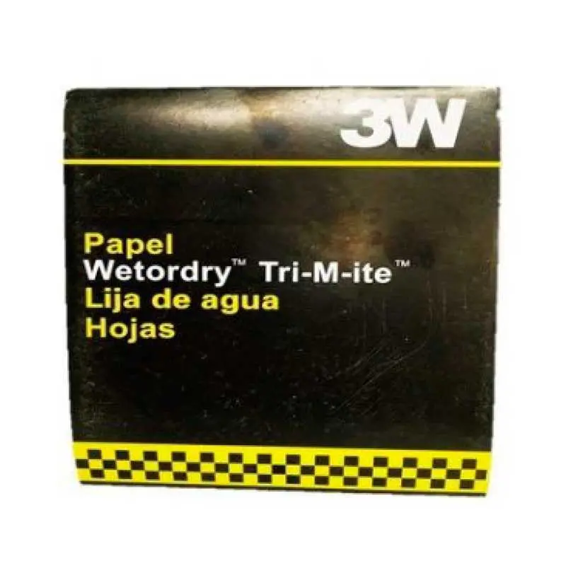 3M Wetordry Sandpaper Sheets – Water-Resistant Abrasive Paper #219570 1