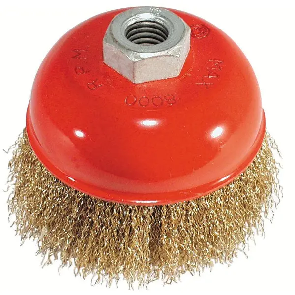 4-Inch Wire Cup Brush – 5/8"-11 Spindle, Model 1834 1