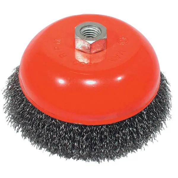 5-Inch Wire Cup Brush – 5/8"-11 Spindle, Model 1835 1