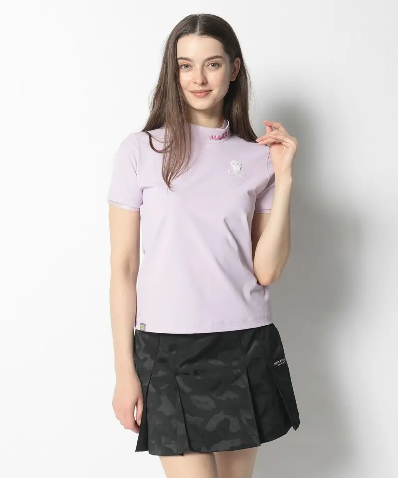 Ace Women'S Mock Neck Top – Lavender 1