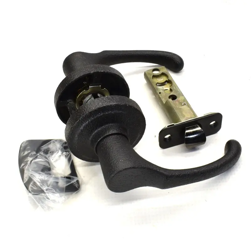 Ancient Treasures Desert Island Iv Collection – Black Passage Door Lever 1