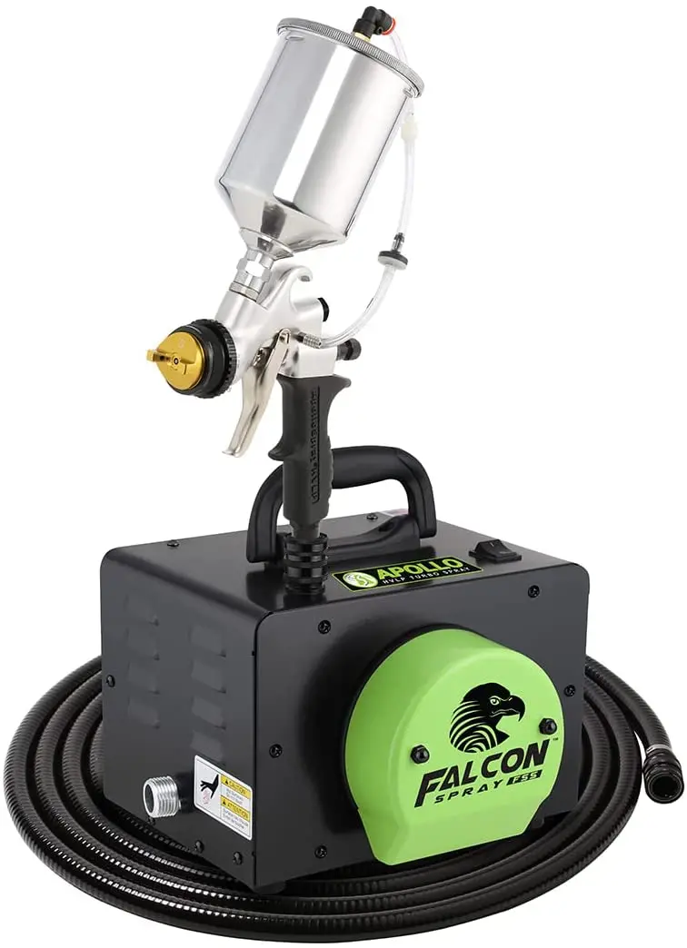 Apollo Falcon Series Stage 3 Turbine Spray System Kit – Includes Turbine, Spray Gun, And Hose 1