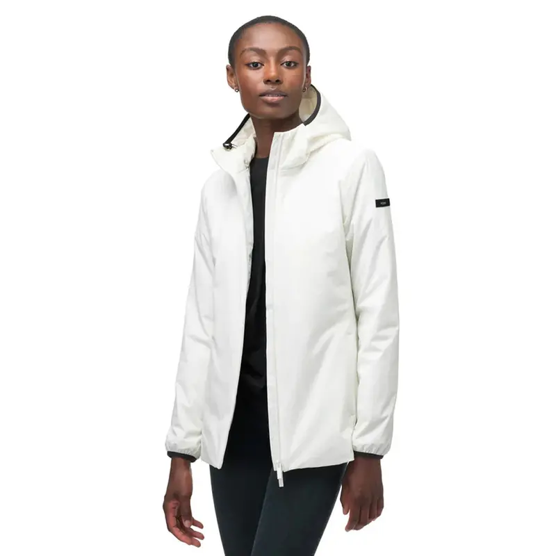 Arc Women'S Chalk Hooded Mid-Layer Top 1