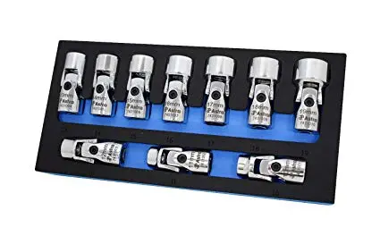 Astro 10Pc 3/8-Inch Drive 6-Point Flex Socket Set – Metric 1