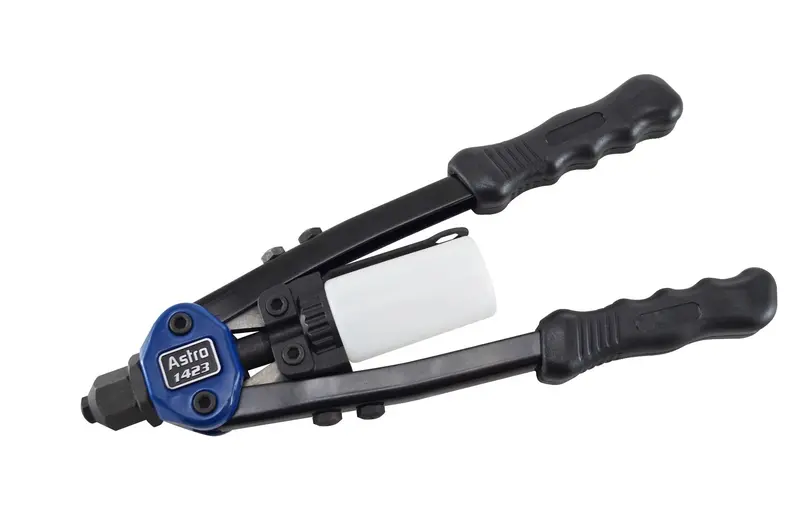 Astro 1423 Heavy-Duty Hand Riveter – 1/4" Drive, 13" Lever For Industrial Fastening 1