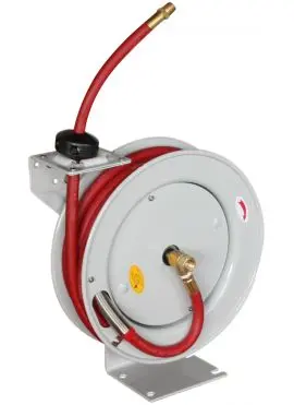 Astro Automatic Rewind Air Hose Reel – 3/8" X 50', Retractable Design (Model 3688) 1