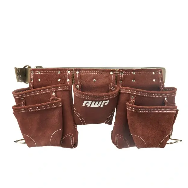 Awp Suede Leather Tool Apron – 1-Liter Capacity 1