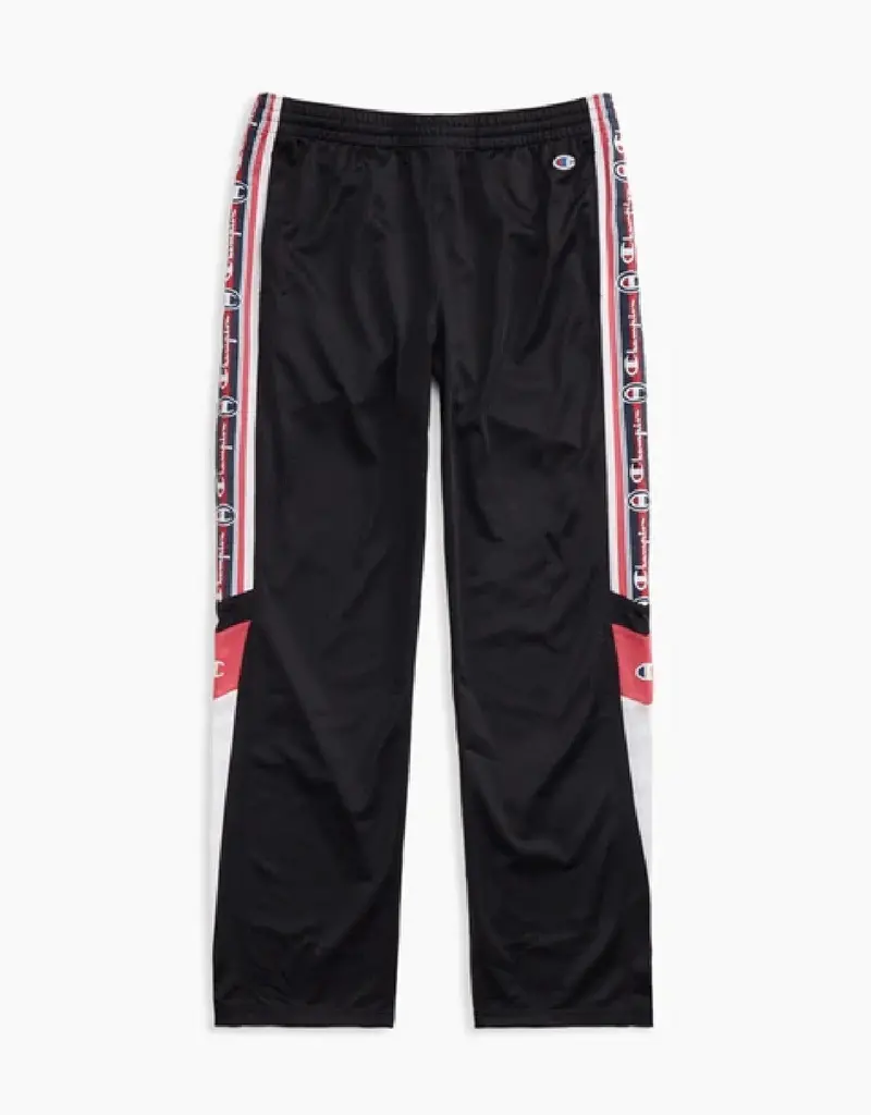 Black Champion Archive Jacquard Tape Track Pants 1