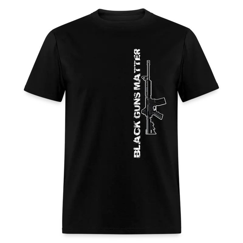 Black Guns Matter T-Shirt – Inclusive Gun Culture Tee 1