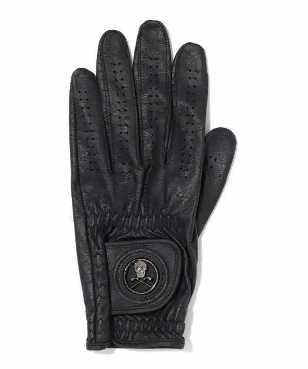 Black Sheepskin Signal Marker Golf Glove 1