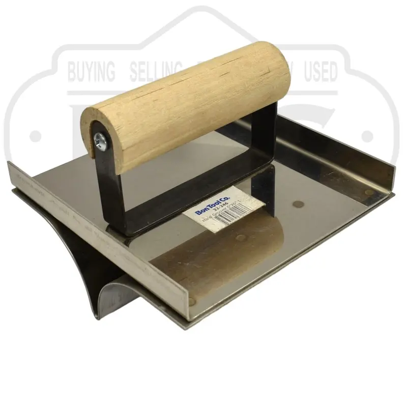 Bon Tool 32-246 Hand Groover – 6" × 6" Concrete Finishing & Control Joint Tool 1