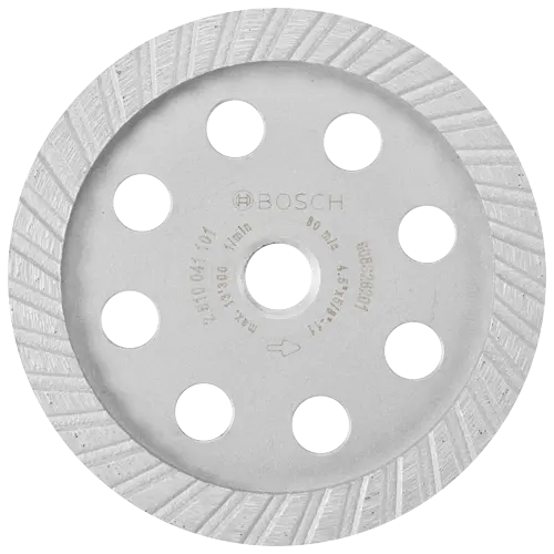 Bosch Dct0401 4-Inch Turbo Diamond Cup Grinding Wheel 1