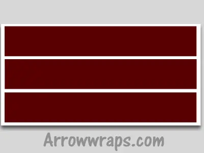 Burgundy Arrow Vinyl Wrap Decal 1