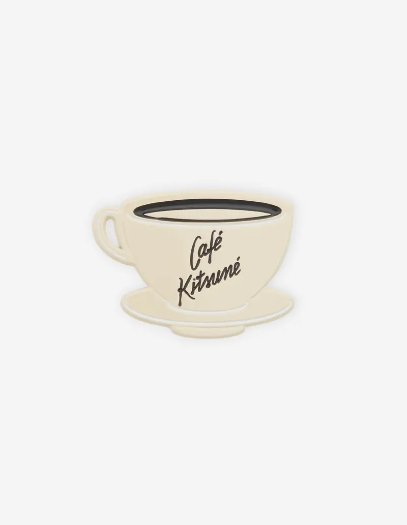 Café Kitsuné Latte Mug – Pink Fox Design 1