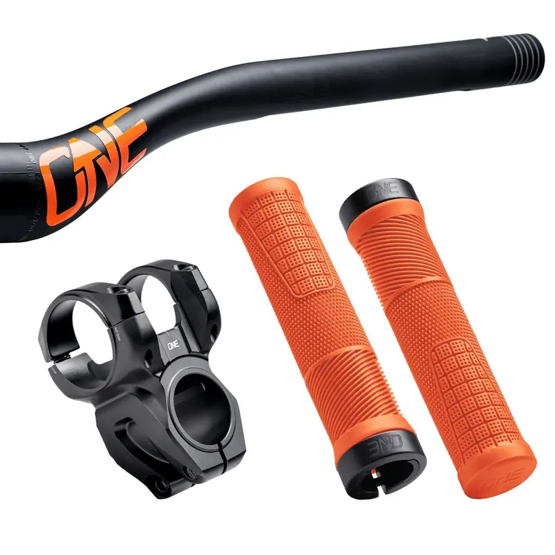 Carbon E-Bar Bundle – Lightweight Carbon Fiber Handlebar Kit With Integrated Electronics Routing 1