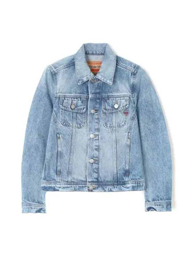 Classic Denim Jacket In Medium Blue – De Bonny 1