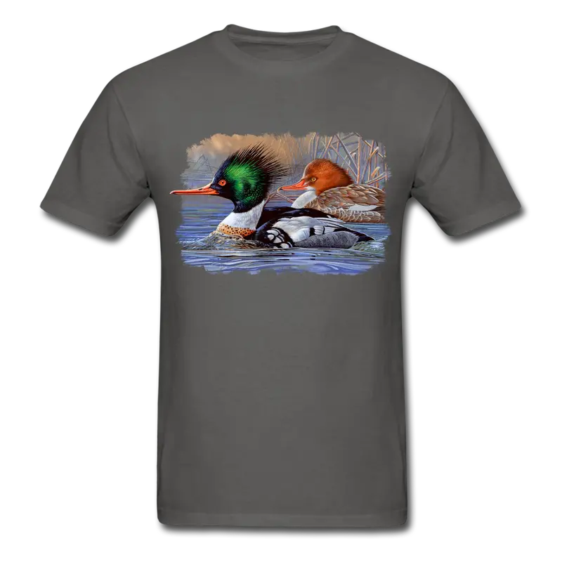 Common Merganser Waterfowl T-Shirt 1