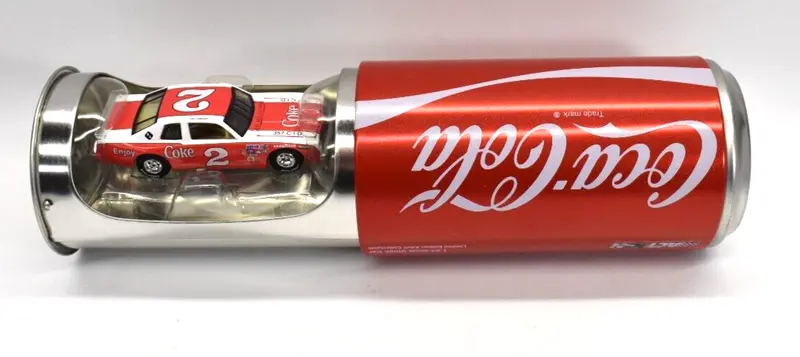 Dale Earnhardt #2 Coca-Cola Can Display Figure – 1:64 Scale Action Racing Collectible 1