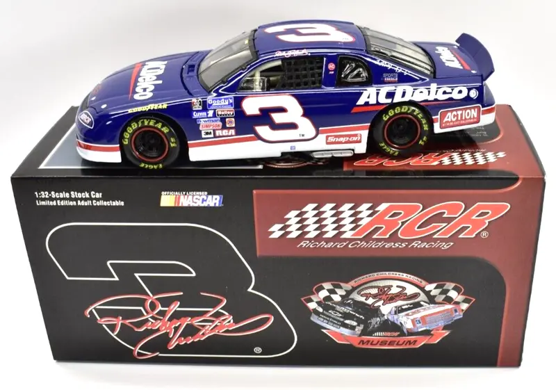 Dale Earnhardt #3 1996 Monte Carlo Ac Delco 1:32 Diecast – Rcr Museum Series Replica 1