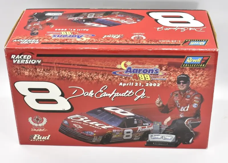 Dale Earnhardt Jr. #8 Budweiser Raced Version – 1:24 Scale Revell Model (Aaron’S 499, 2002) 1