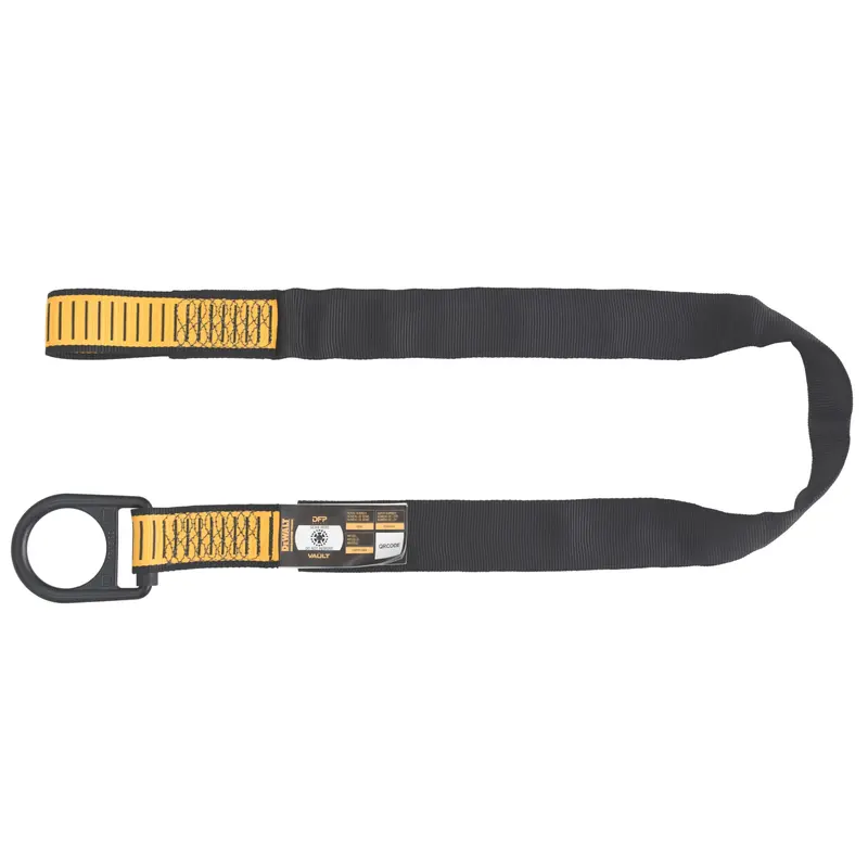 Dewalt Concrete Anchor Strap – D-Ring On One End, Web Loop On Other – 4-Foot Length – Dfp Safety Dxfp812004 1