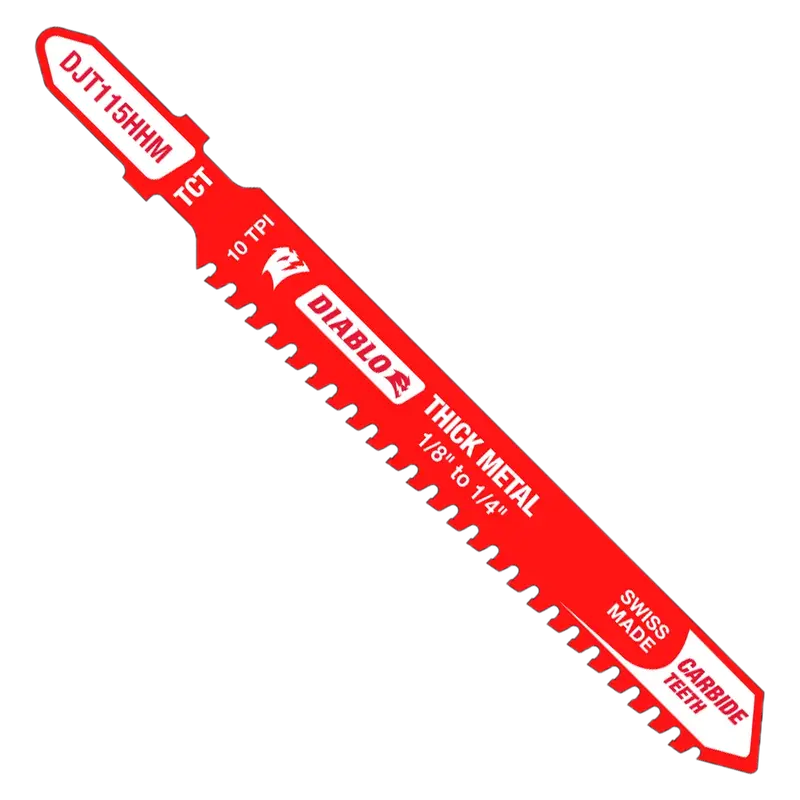 Diablo Djt155Hhm 3-3/5-Inch T-Shank Jig Saw Blade – 10 Tpi Carbide For Thick Metal 1