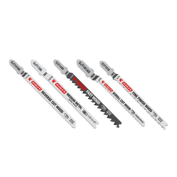Diablo Djt5S T-Shank Jigsaw Blade Set – Hcs/Hss For Wood & Metal (5-Piece) 1