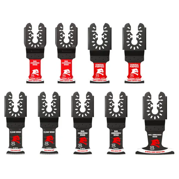 Diablo Dou9S Nine-Piece Universal Oscillating Multi-Material Blade Set 1