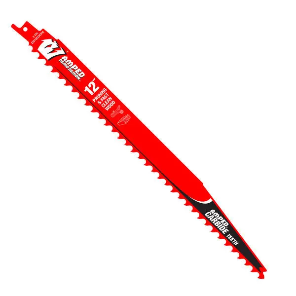 Diablo Ds1203Cpa 12" 3Tpi Carbide Reciprocating Saw Blade For Precision Wood Pruning 1