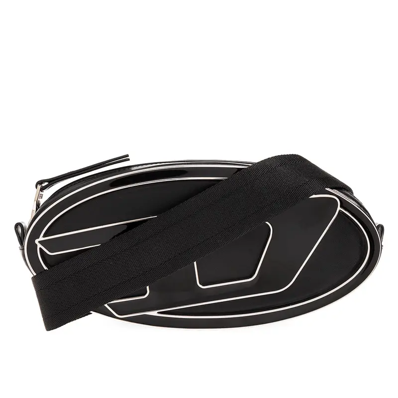 Diesel 1Dr Pouch Crossbody Bag – Black 1