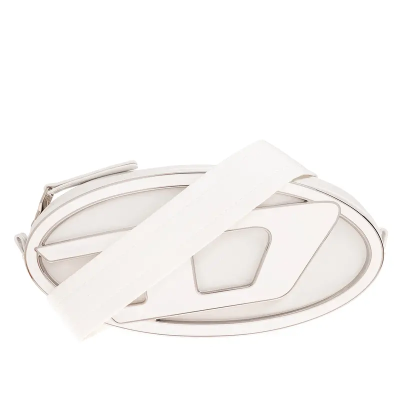 Diesel 1Dr Pouch Crossbody Bag – White 1