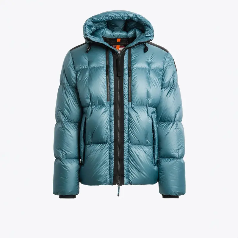 Diran Short Water-Resistant Puffer – Hydro Blue 1