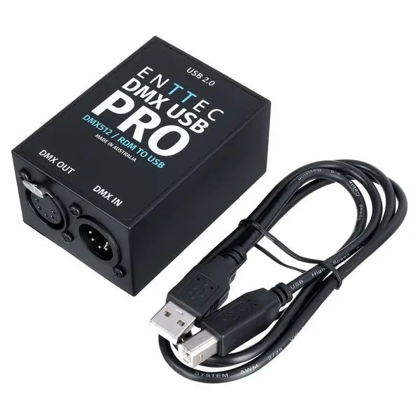 Dmx Usb Pro Interface Dongle For Lighting Control 1