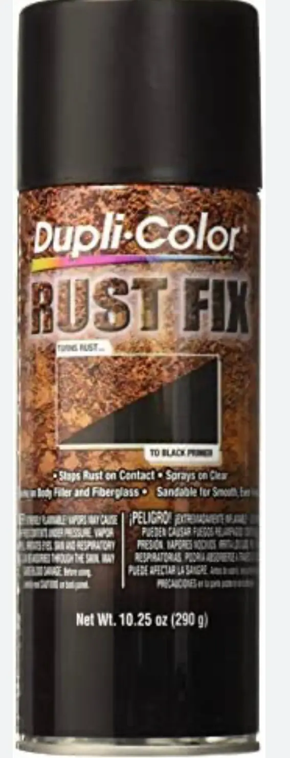 Dupli-Color Rust Fix Black Spray Paint – 10.25 Oz Can (Model Rf129) 1